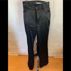TYTE brand black pants. Black with gold flecks. Soft and comfy. Size 7